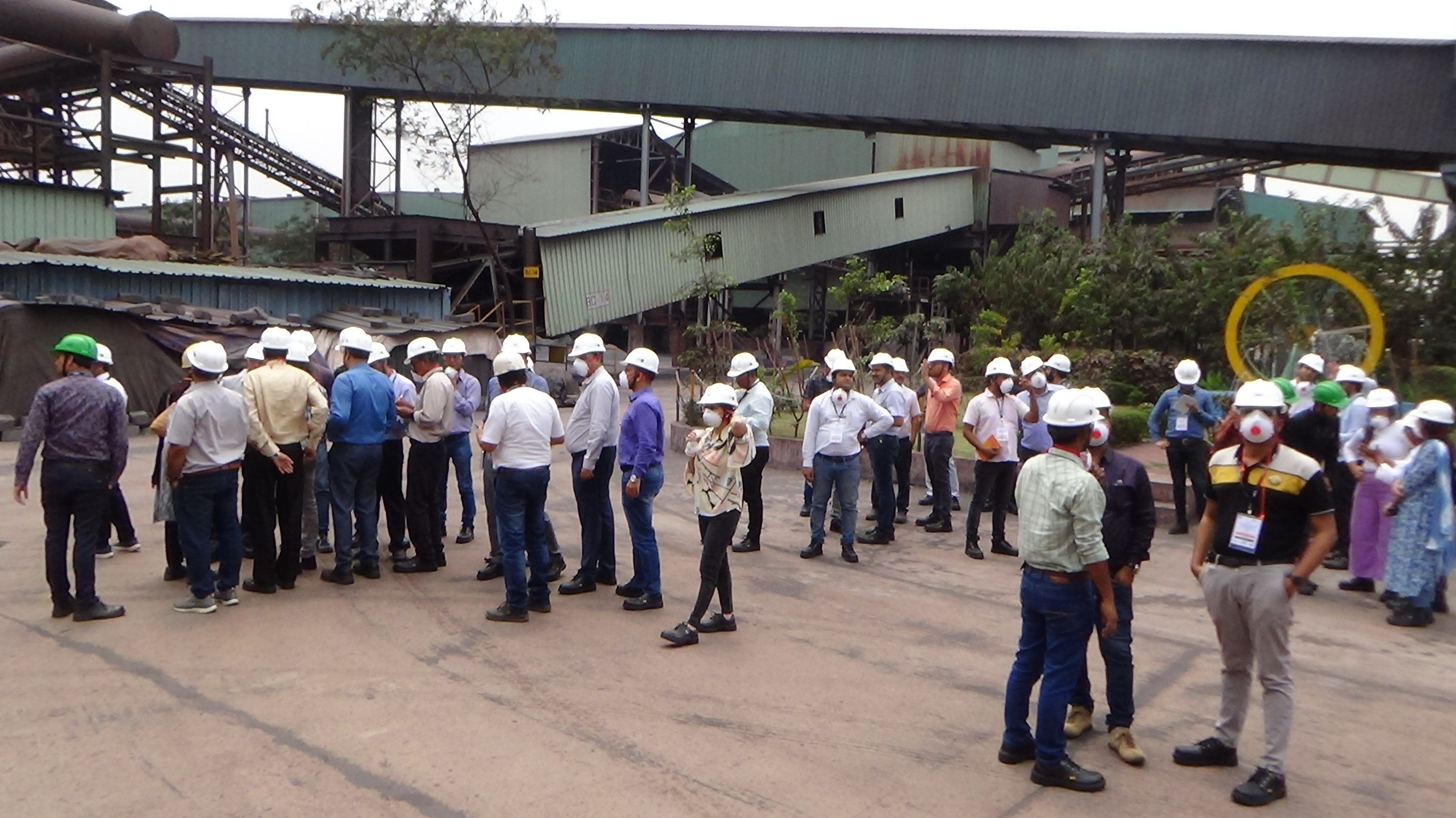 A Domestic Study Tour-Visit of Iron &amp;amp; Steel Plant